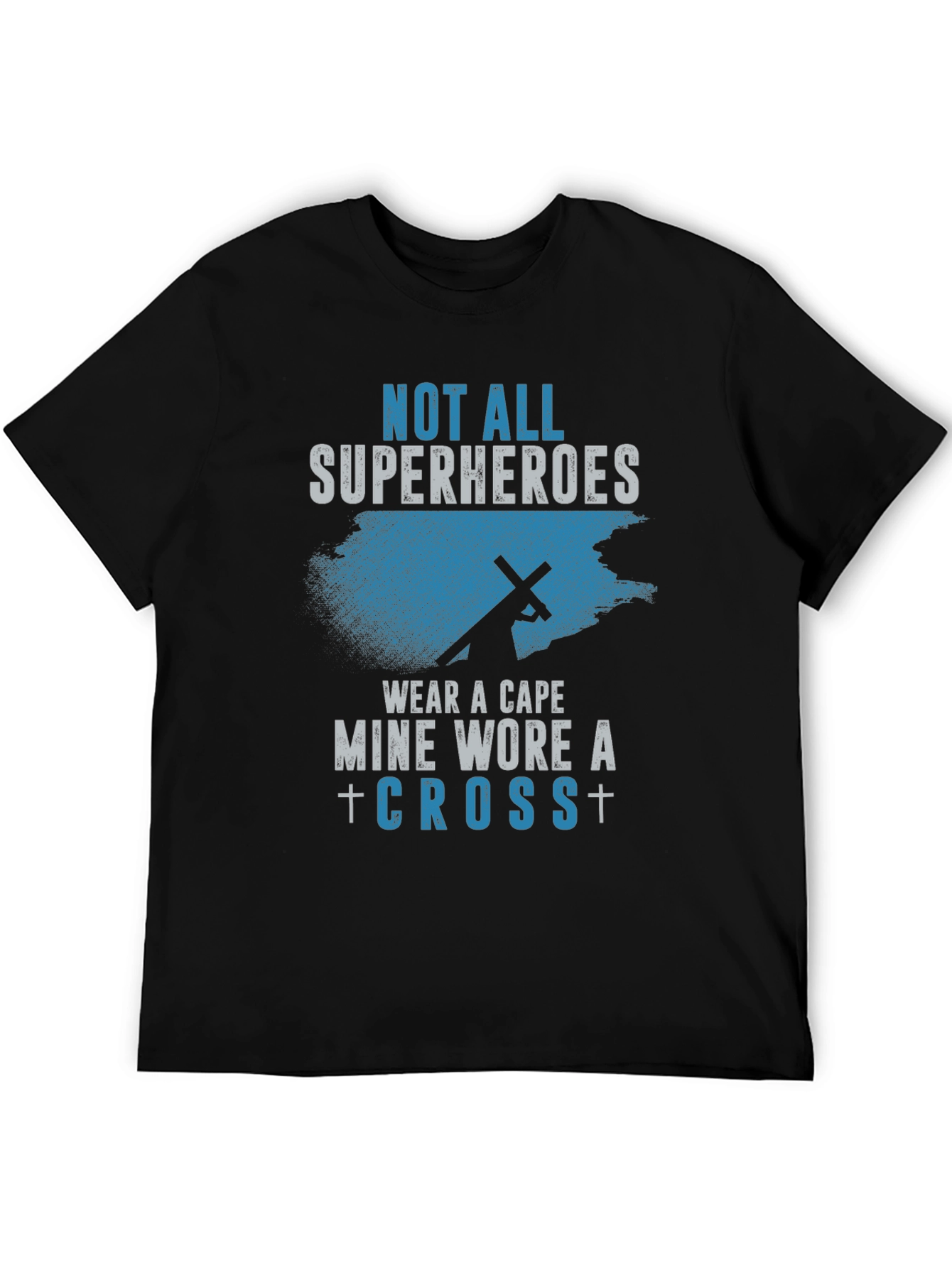 Superhero Cross T-Shirt - Christian Faith Apparel