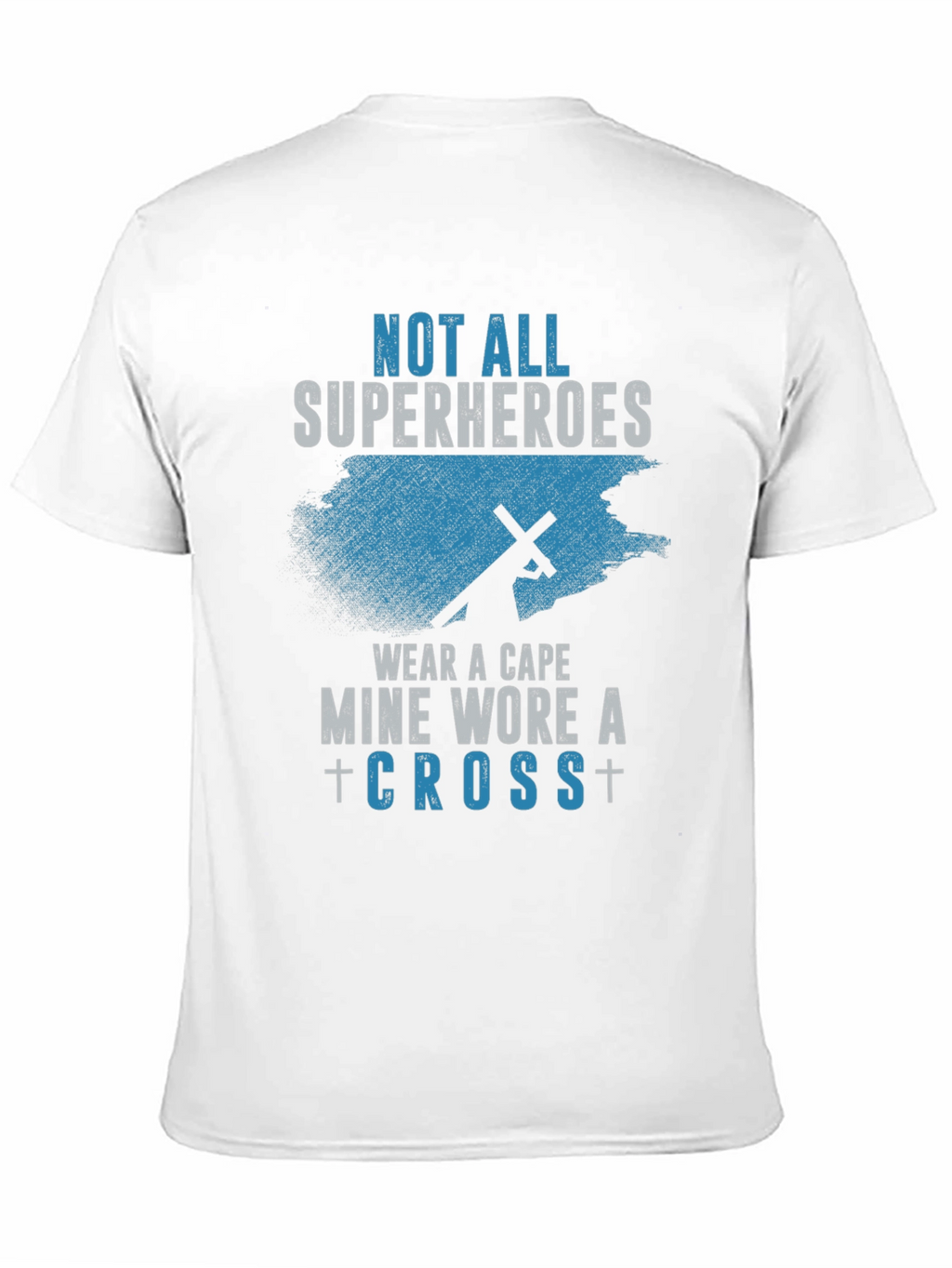 Superhero Cross T-Shirt - Christian Faith Apparel