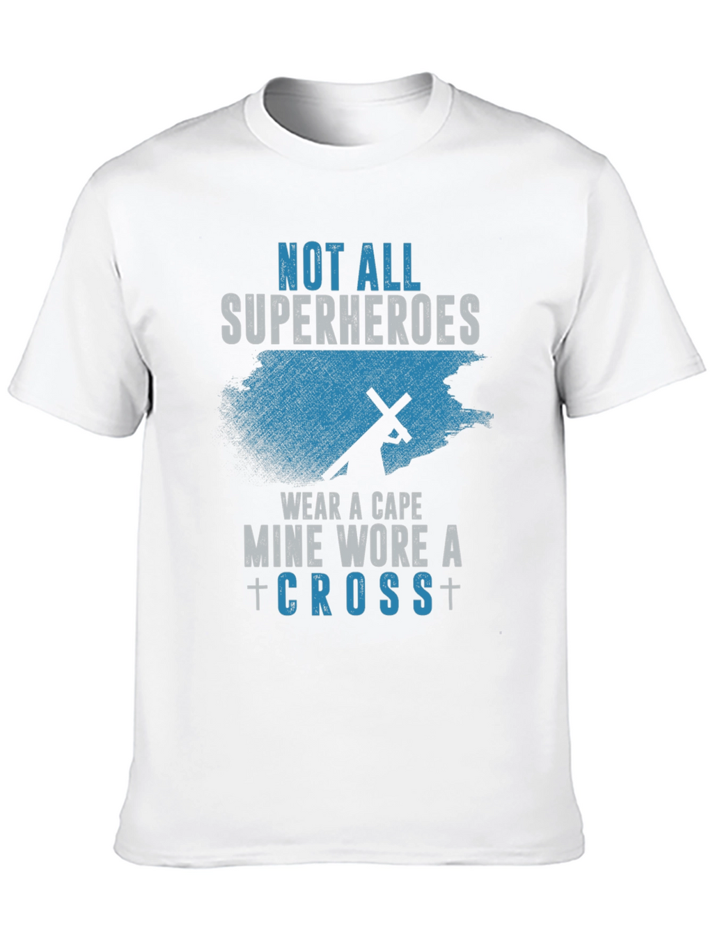 Superhero Cross T-Shirt - Christian Faith Apparel