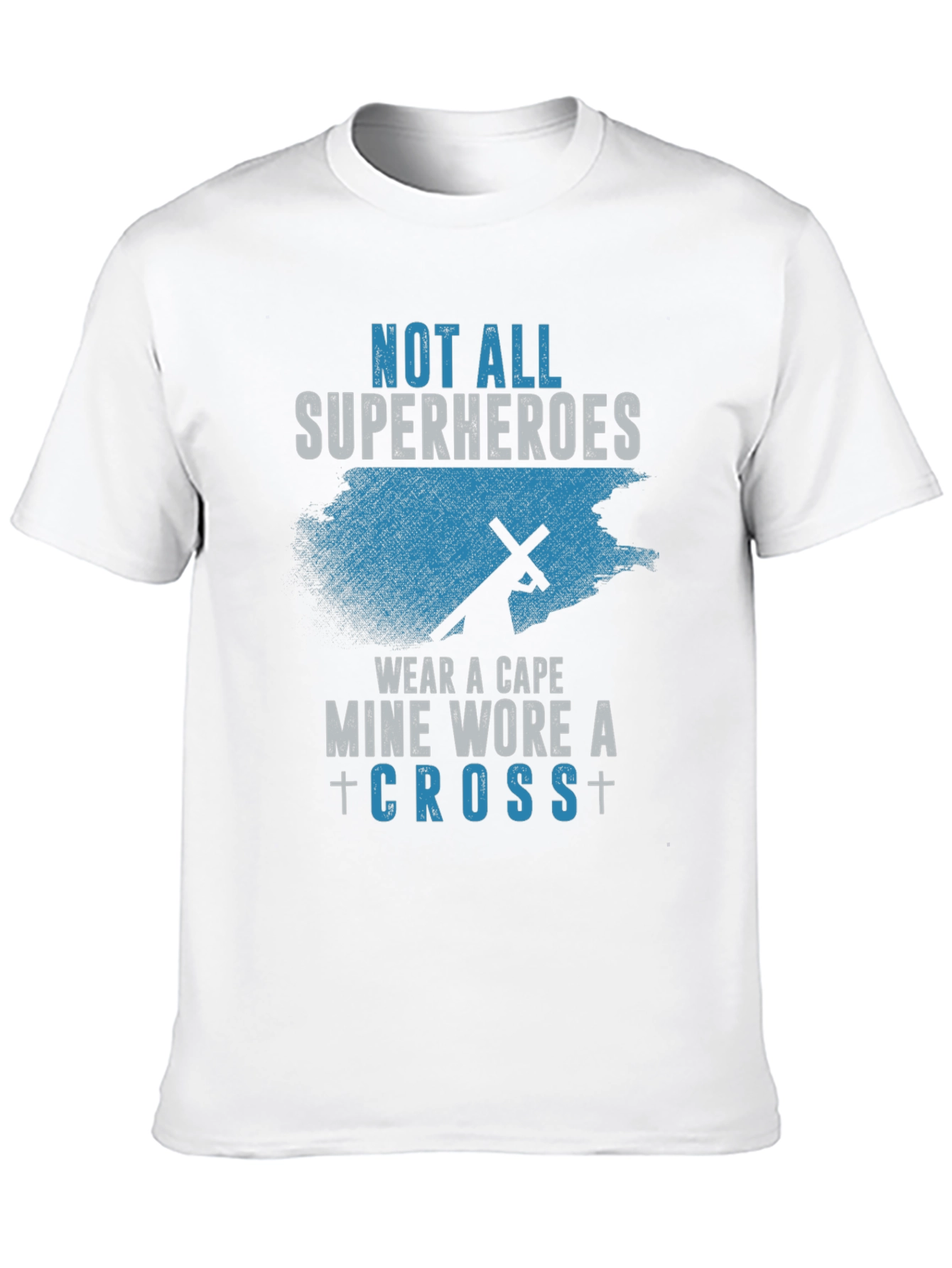 Superhero Cross T-Shirt - Christian Faith Apparel