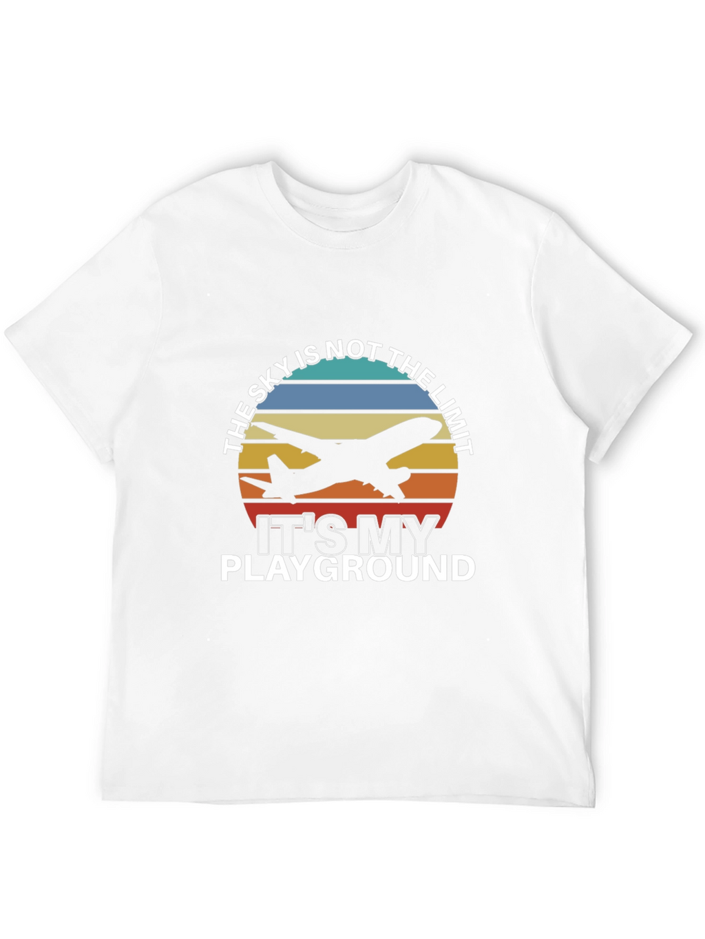 Skys Not the Limit Airplane T-Shirt