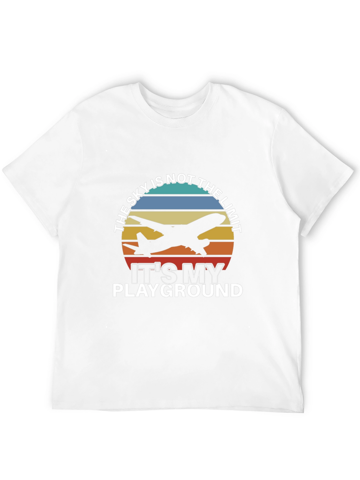 Skys Not the Limit Airplane T-Shirt