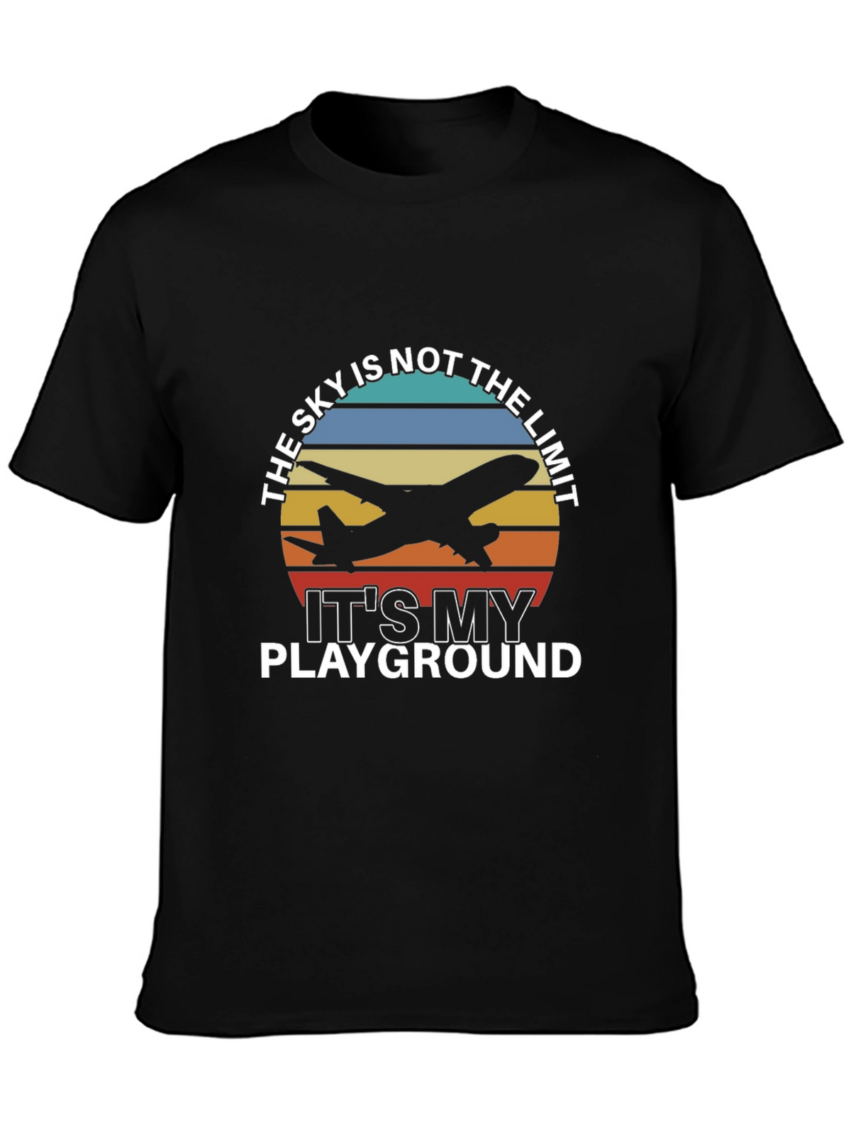 Skys Not the Limit Airplane T-Shirt