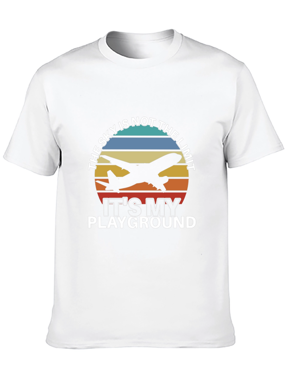 Skys Not the Limit Airplane T-Shirt