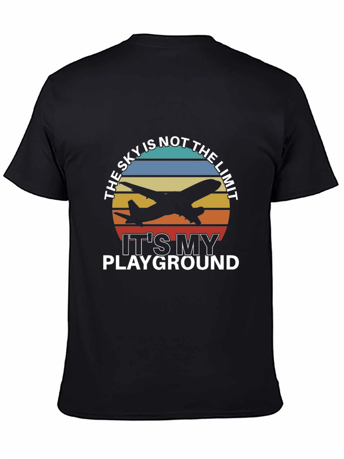 Skys Not the Limit Airplane T-Shirt