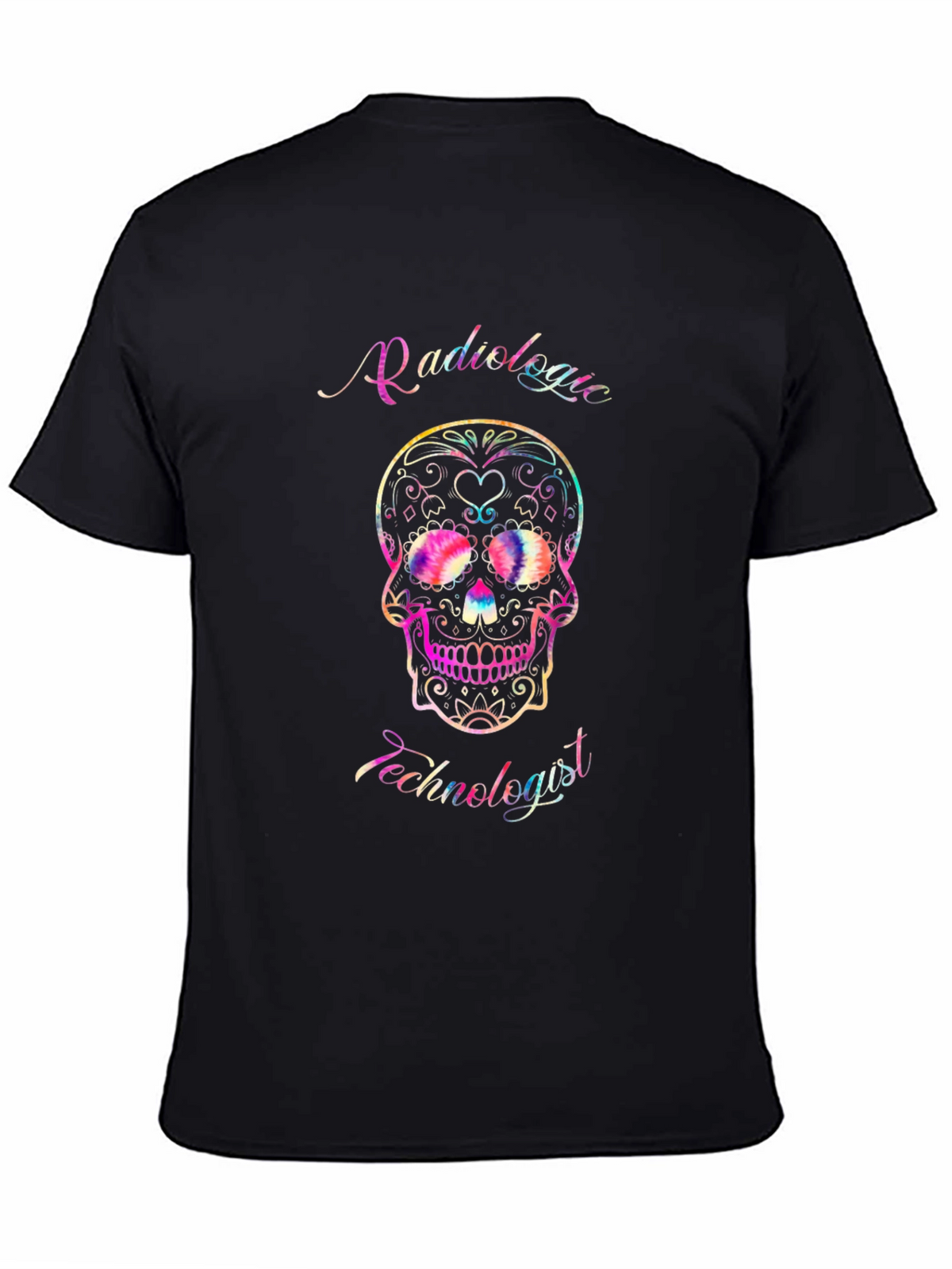 Radiologic Technologist Sugar Skull T-Shirt