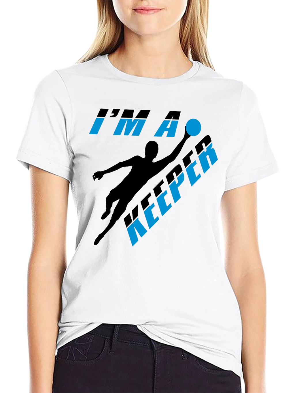 Im A Keeper Graphic T-Shirt - Soccer Goalie Tee