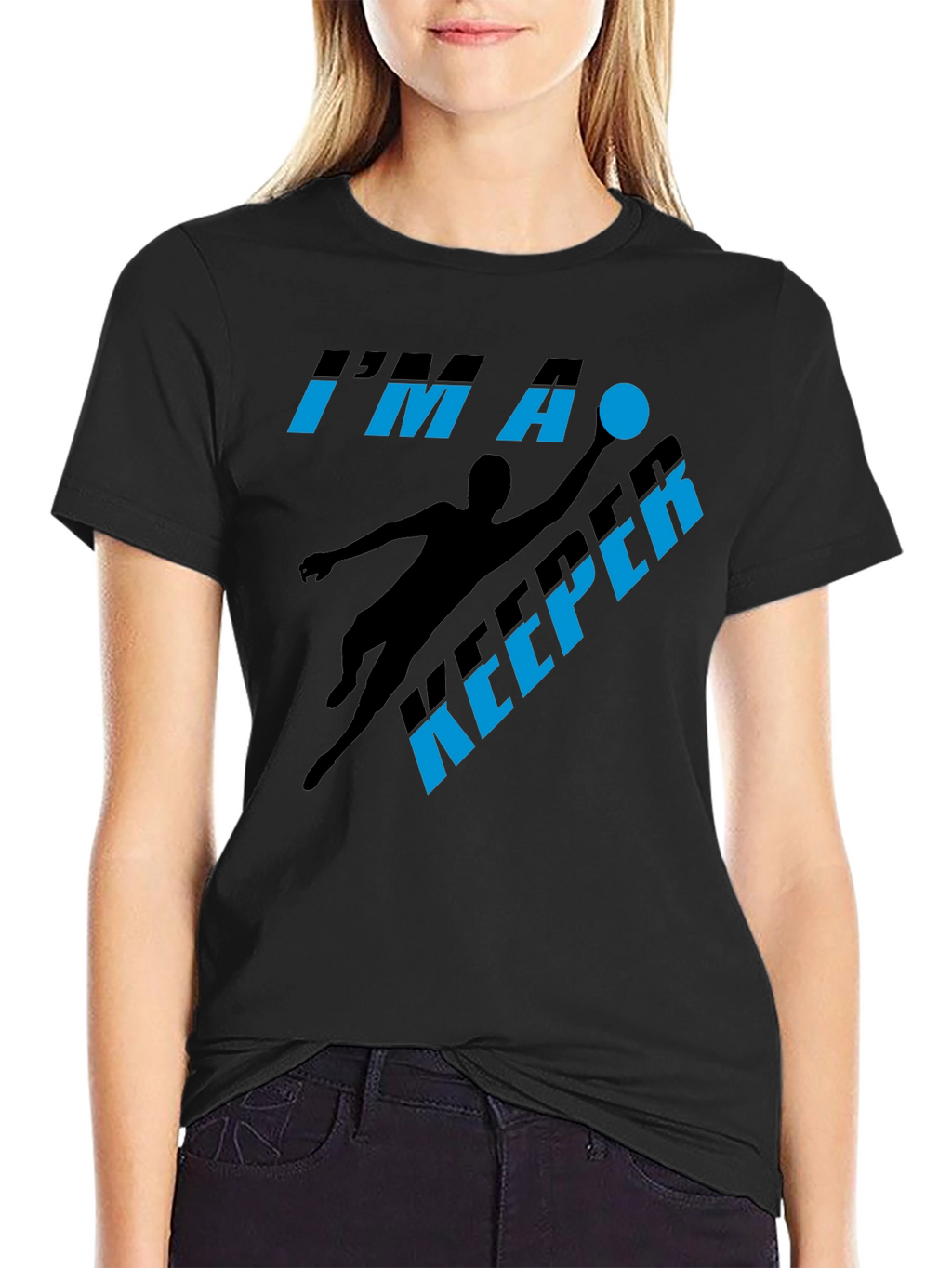 Im A Keeper Graphic T-Shirt - Soccer Goalie Tee