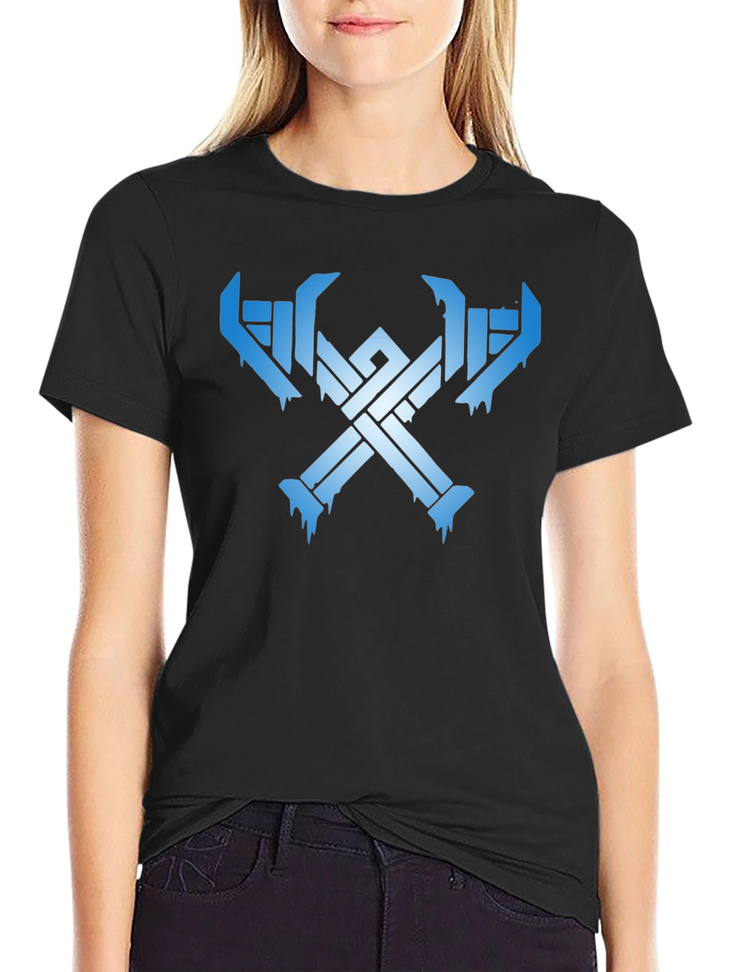 Viking Axe Black T-Shirt