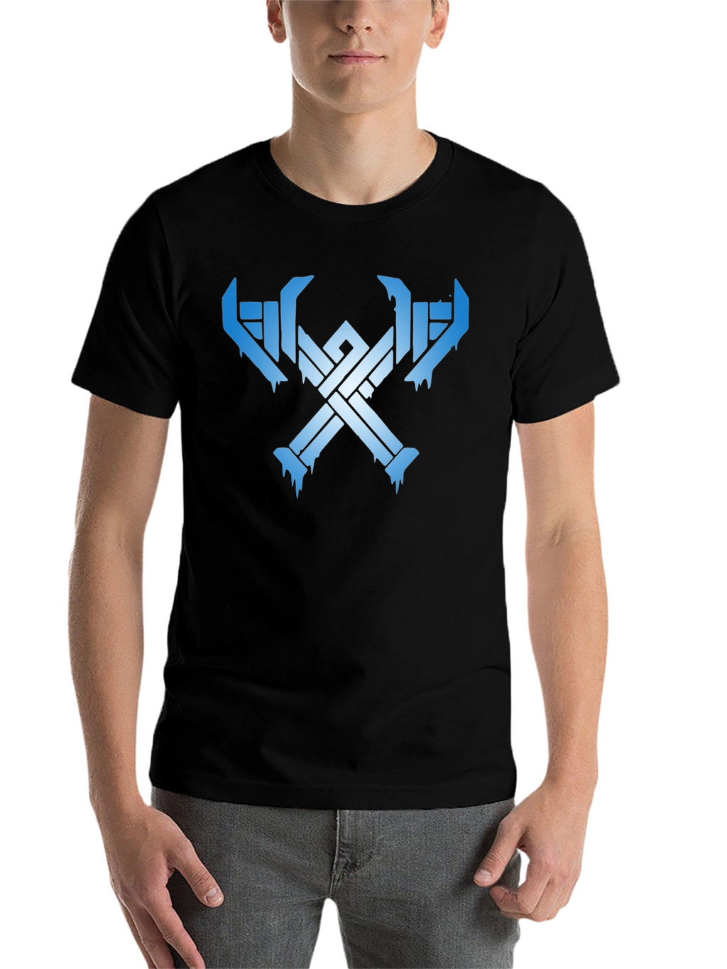 Viking Axe Black T-Shirt