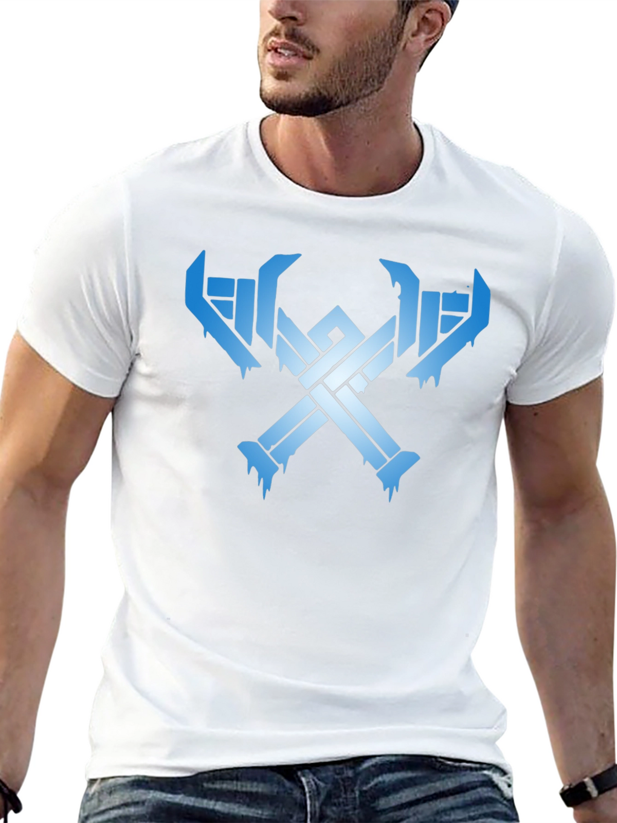 Viking Axe Black T-Shirt