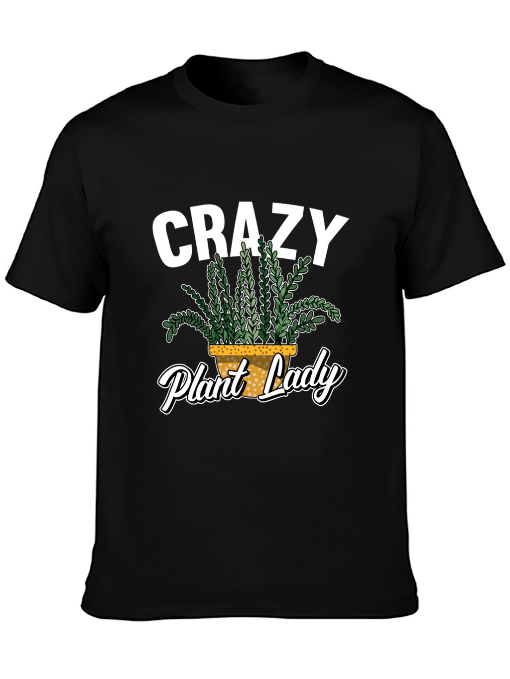 Crazy Plant Lady Graphic T-Shirt