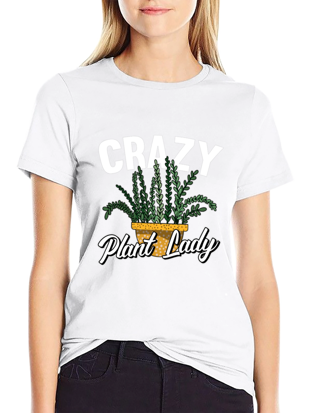 Crazy Plant Lady Graphic T-Shirt