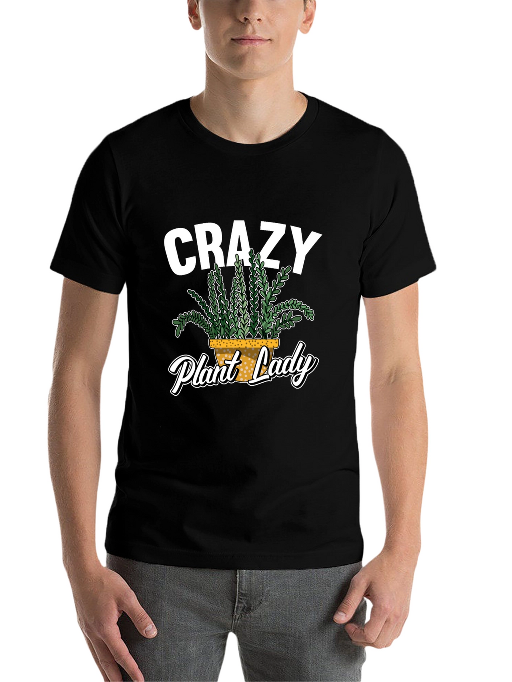 Crazy Plant Lady Graphic T-Shirt