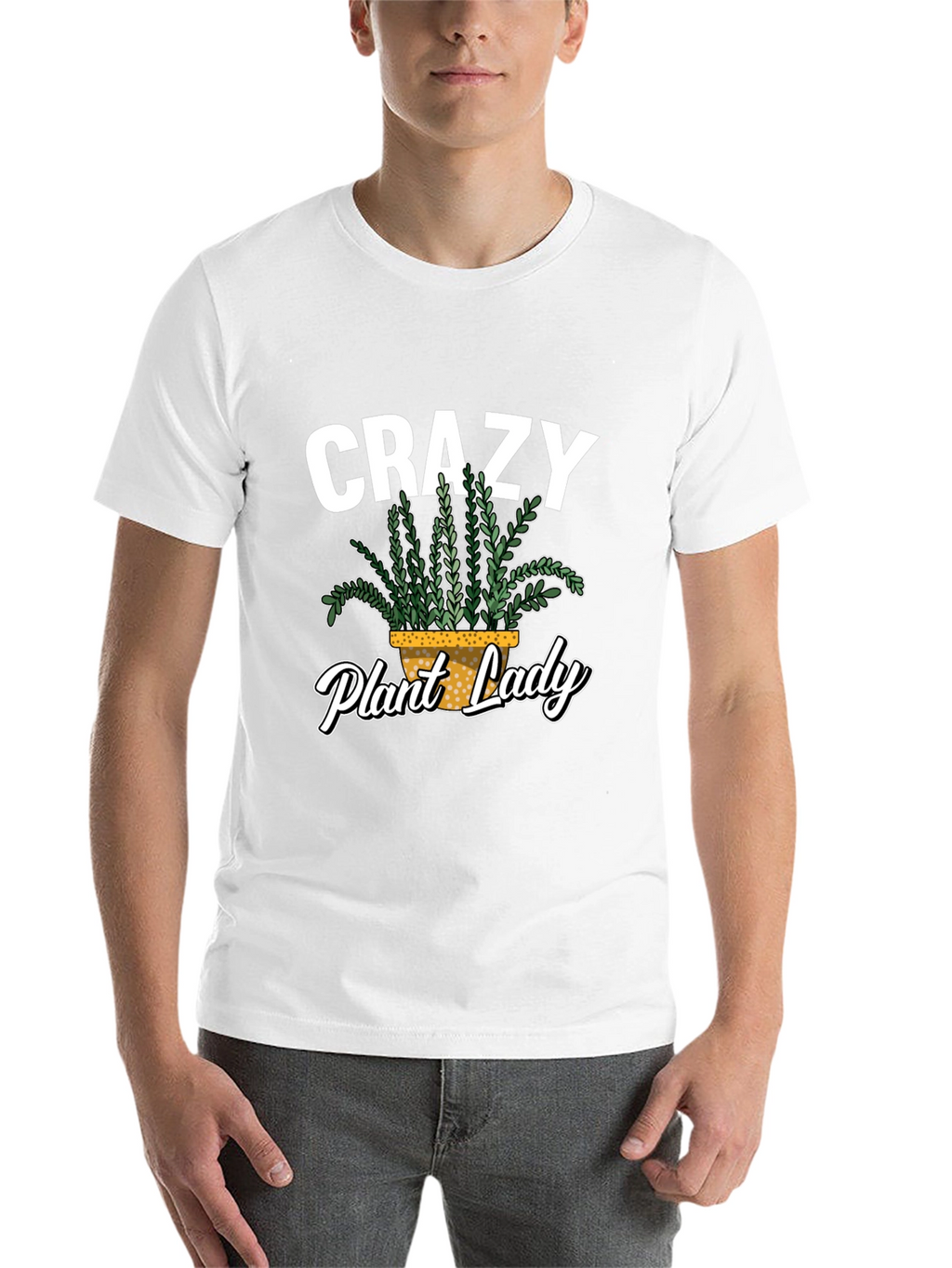 Crazy Plant Lady Graphic T-Shirt