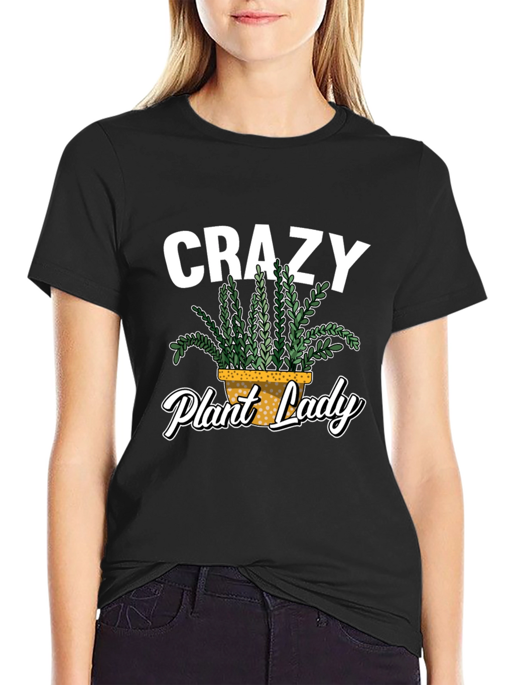 Crazy Plant Lady Graphic T-Shirt