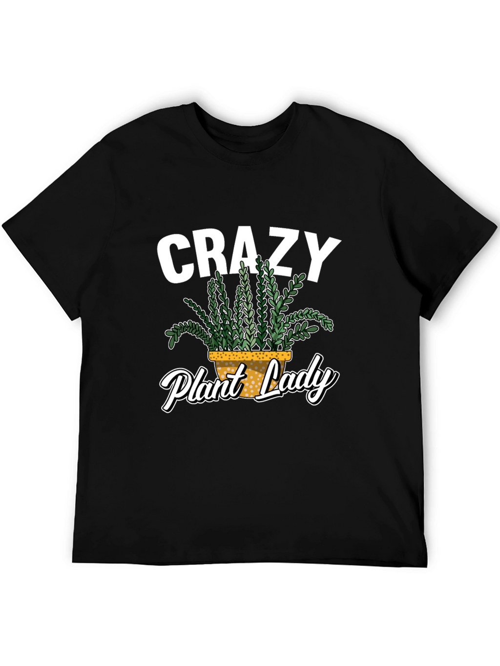 Crazy Plant Lady Graphic T-Shirt