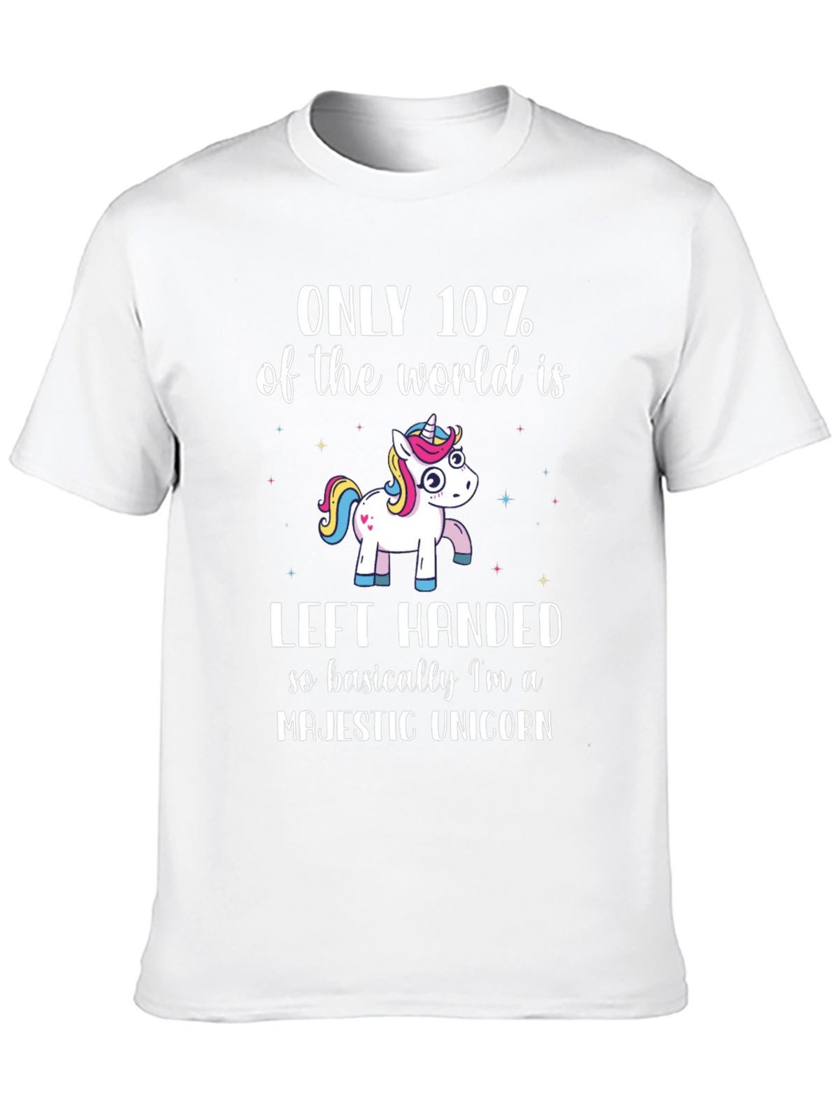 Left-Handed Majestic Unicorn T-Shirt