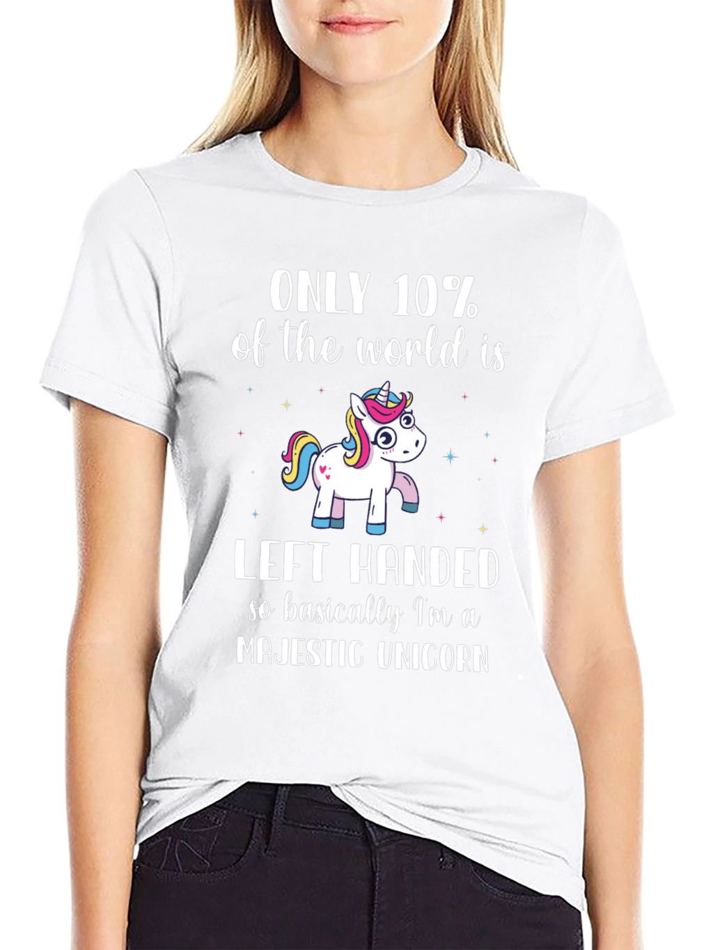 Left-Handed Majestic Unicorn T-Shirt