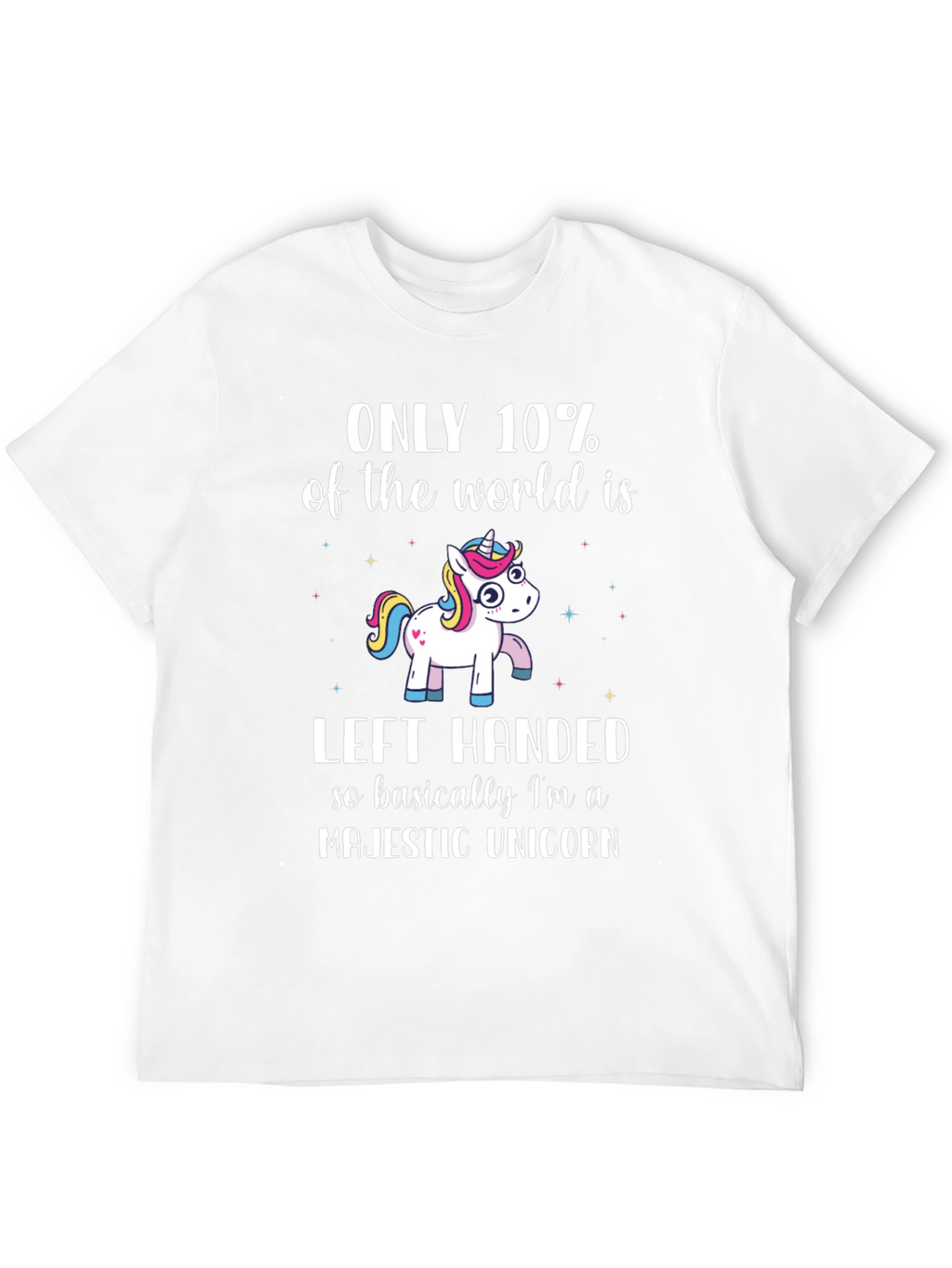 Left-Handed Majestic Unicorn T-Shirt