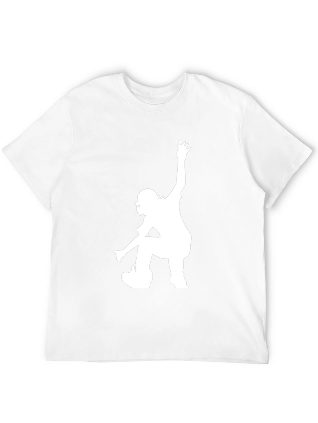 Cool Skater Graphic Black Tee - Casual Style