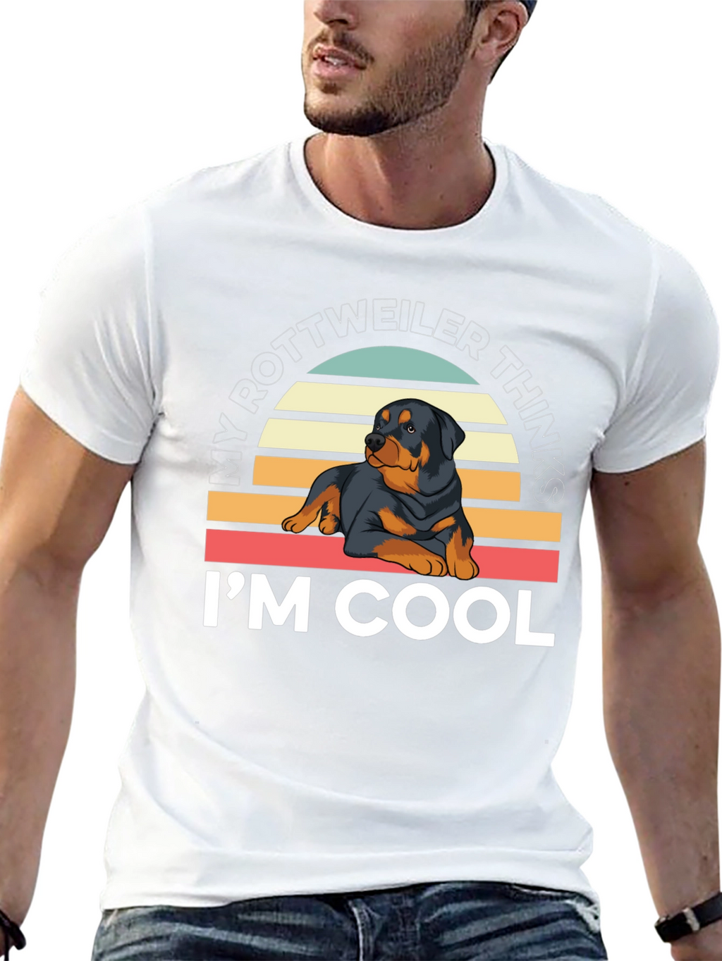 Rottweiler Thinks Im Cool T-Shirt