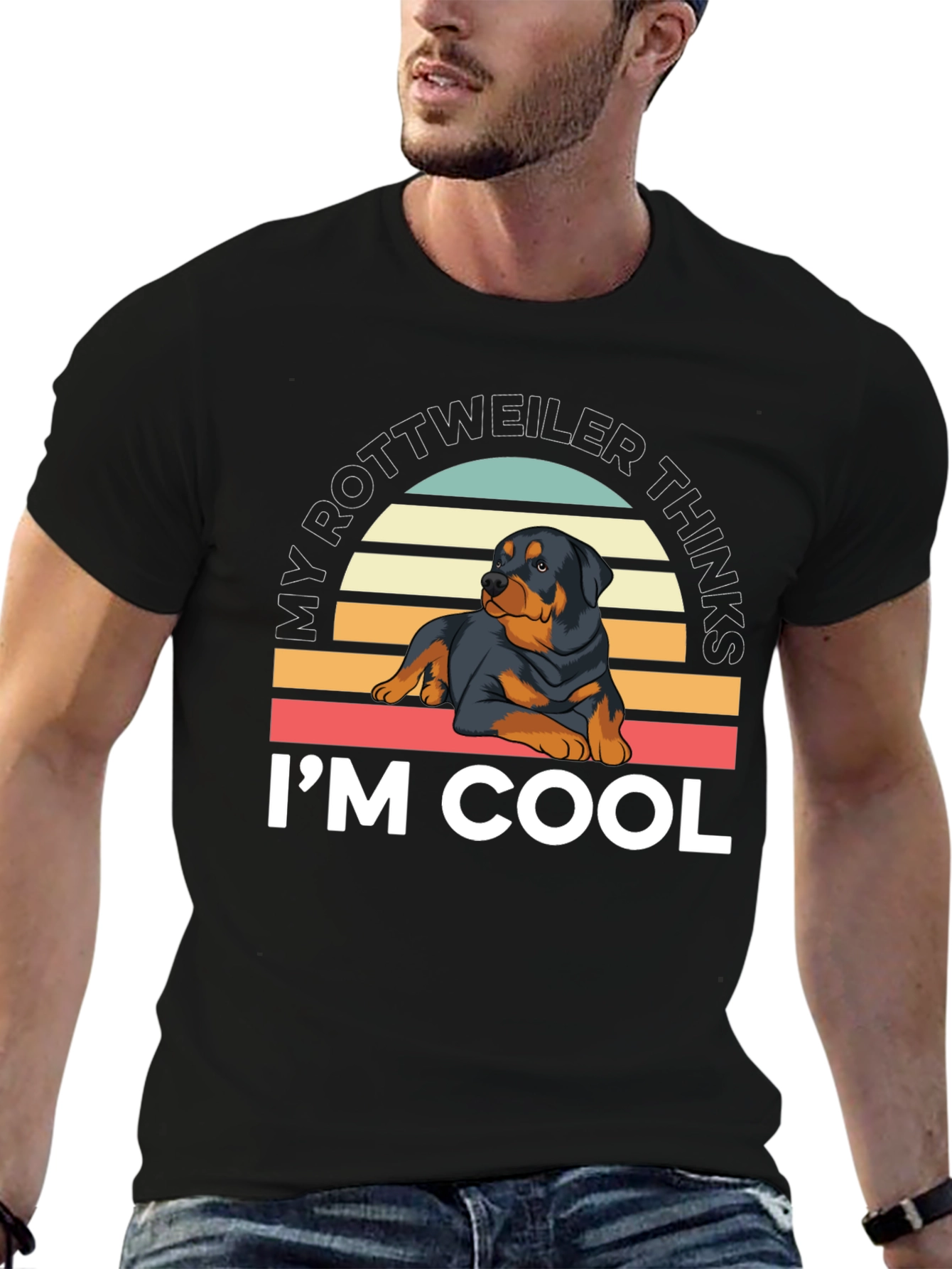 Rottweiler Thinks Im Cool T-Shirt
