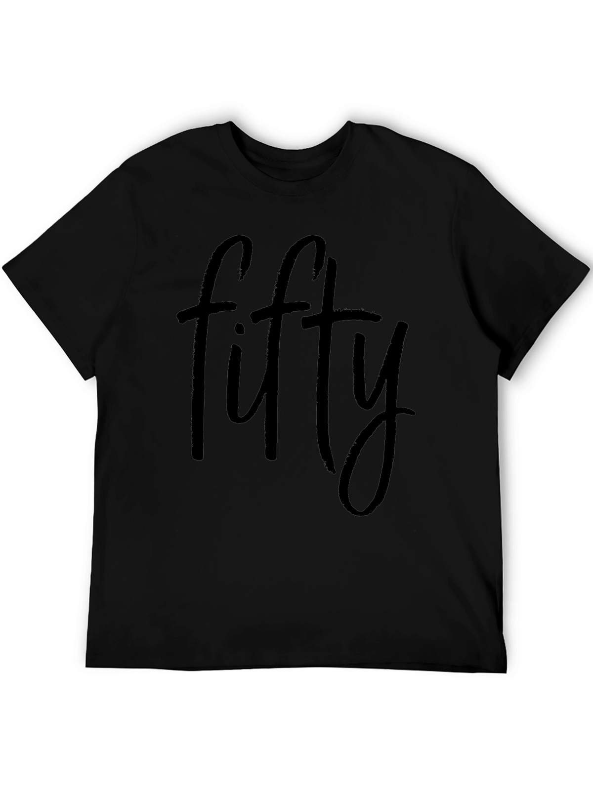 Fifty Graphic Tee - Soft Cotton Blend