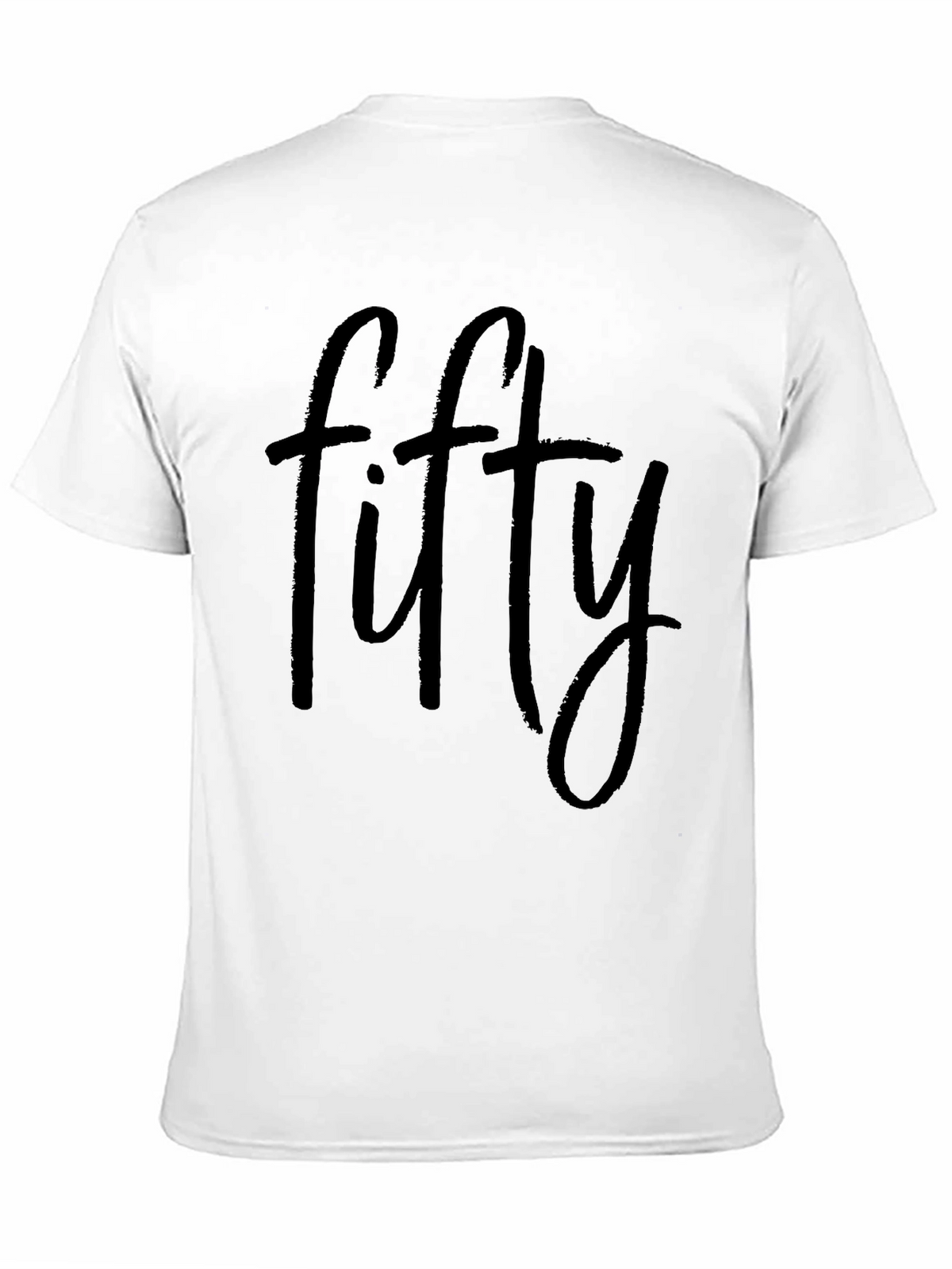 Fifty Graphic Tee - Soft Cotton Blend