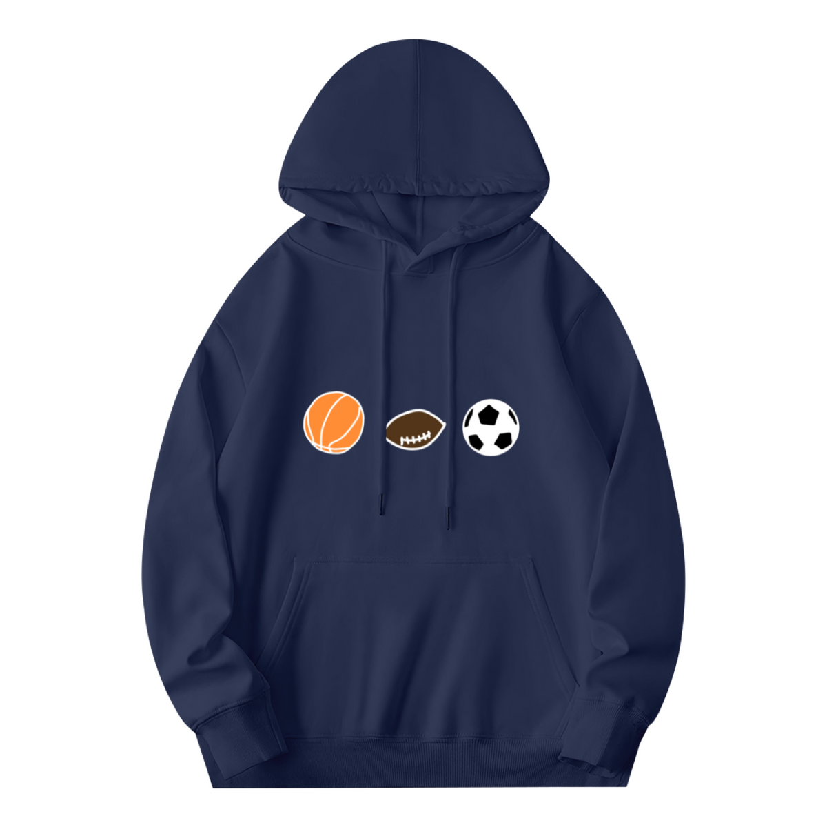 Sports Fan Graphic Hoodie