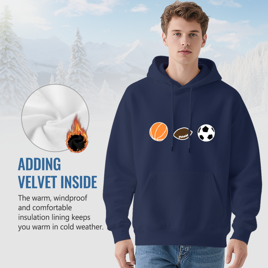 Sports Fan Graphic Hoodie