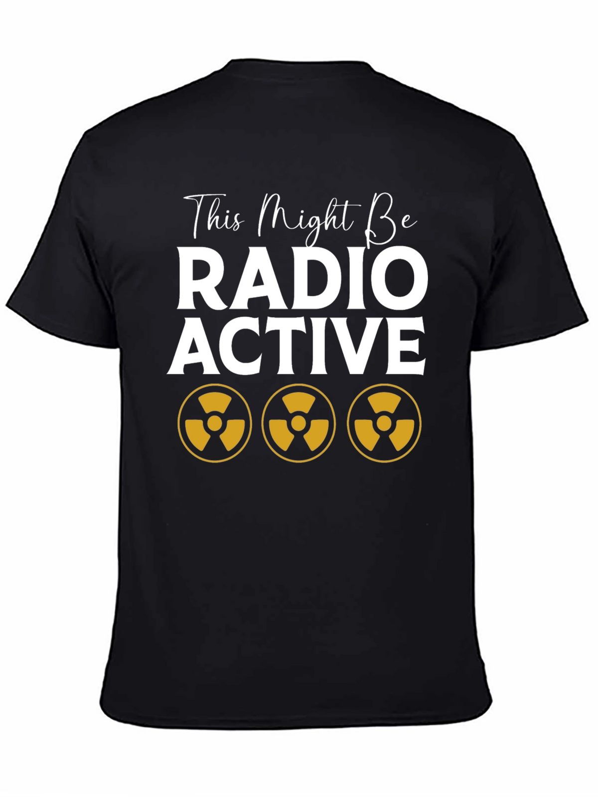 Radioactive Graphic Tee - Caution Style!