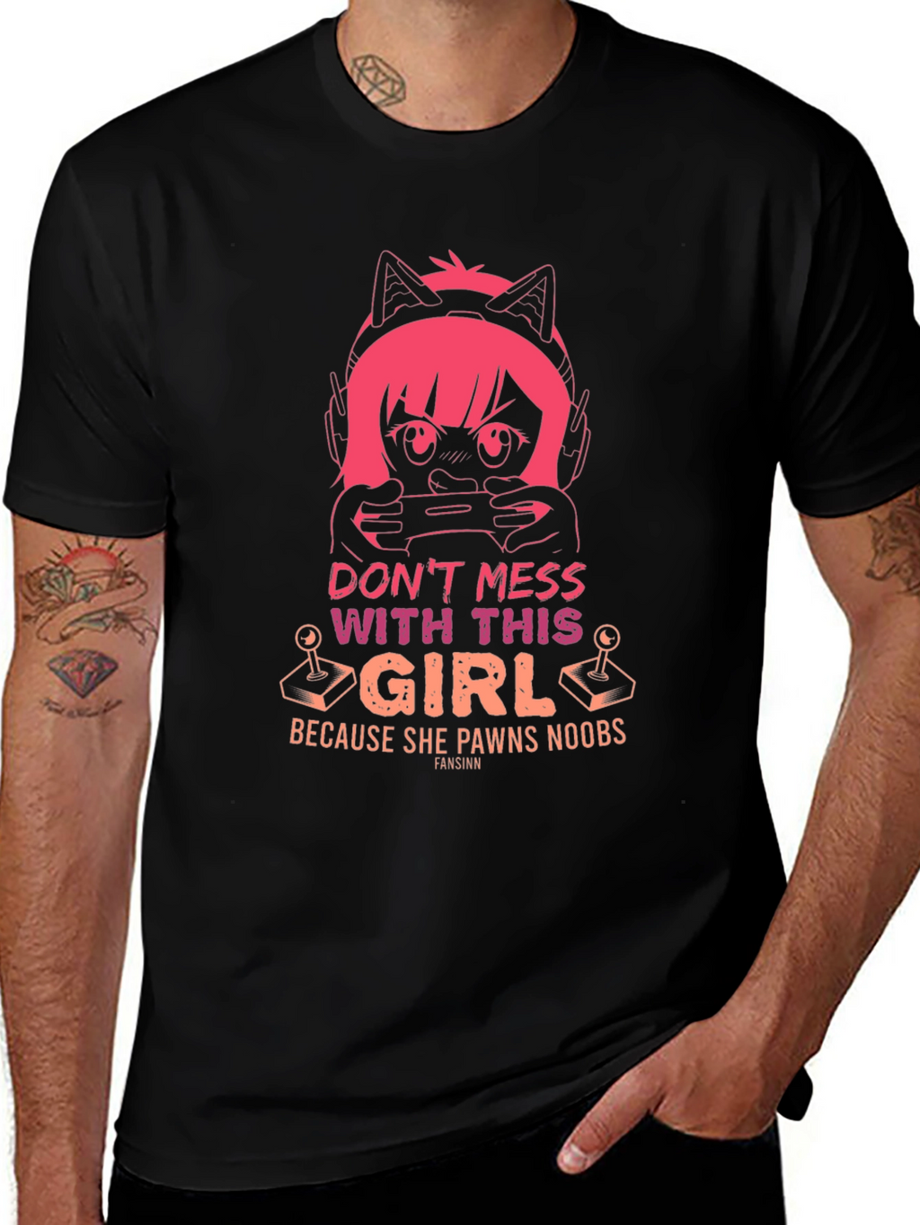 Gamer Girl T-Shirt - Dont Mess With This Girl