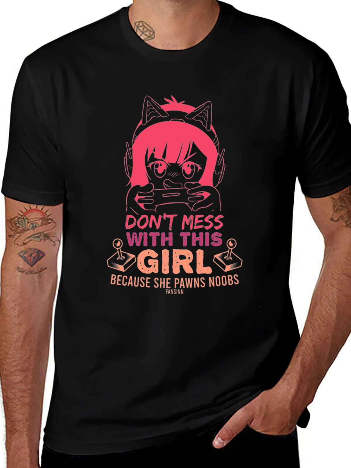 Gamer Girl T-Shirt - Dont Mess With This Girl