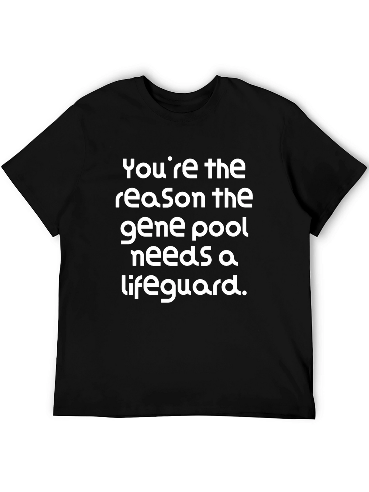 Funny Gene Pool Lifeguard Graphic Tee