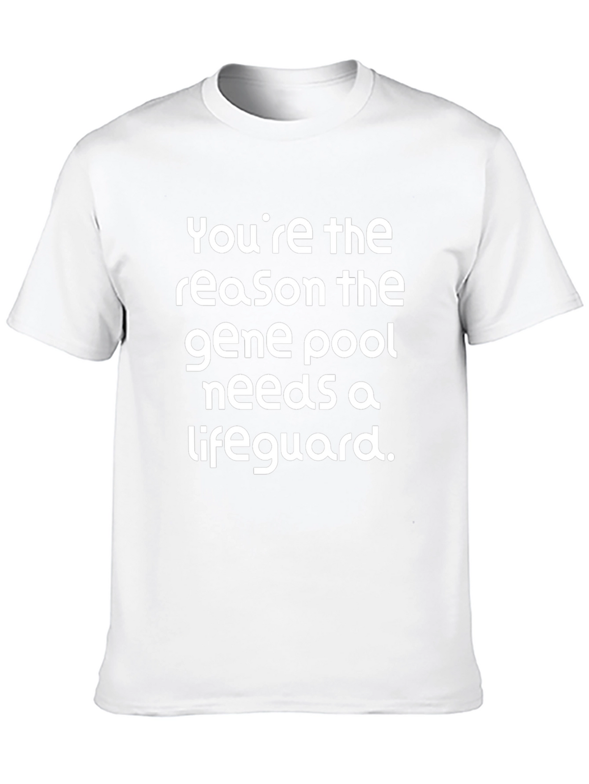 Funny Gene Pool Lifeguard Graphic Tee