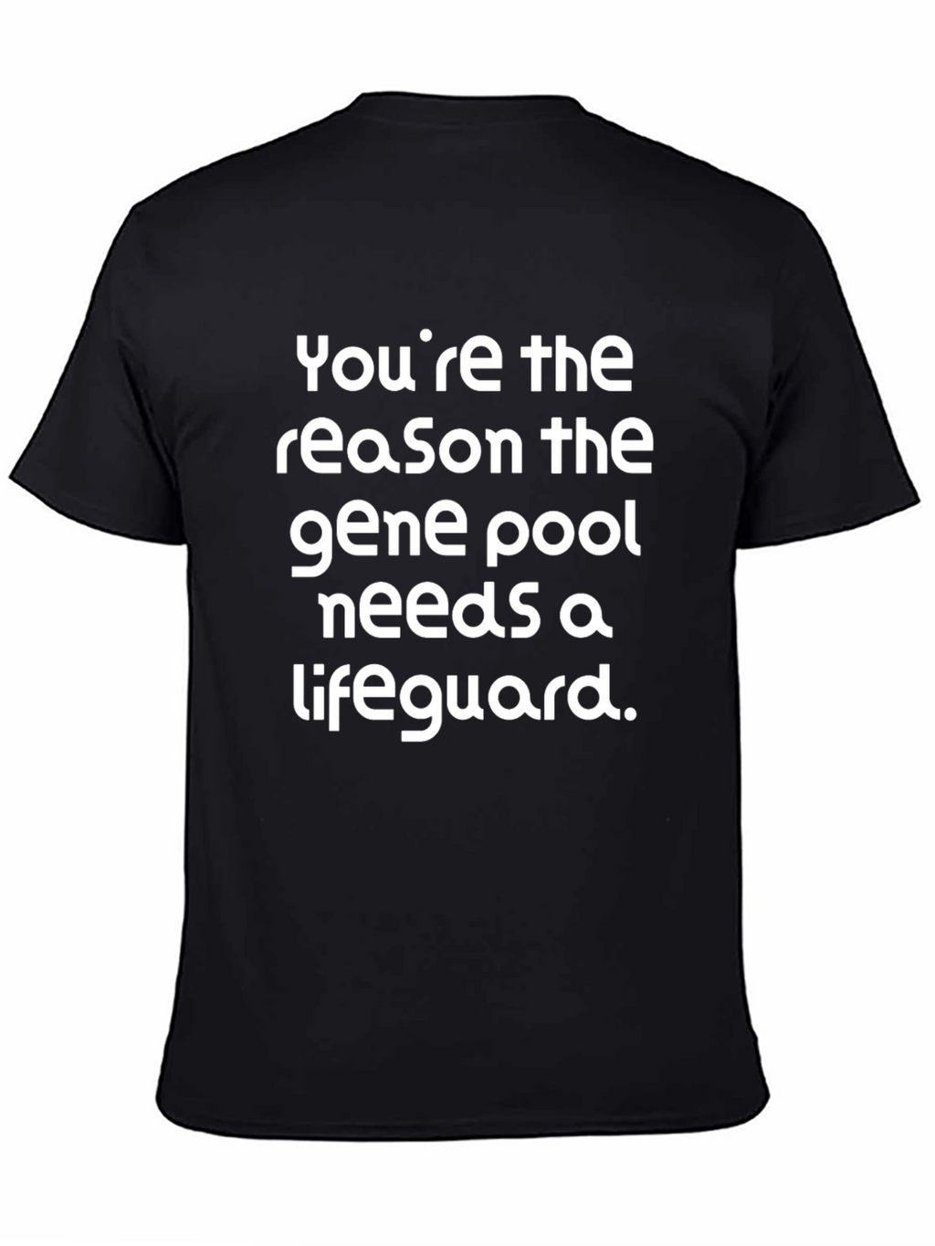 Funny Gene Pool Lifeguard Graphic Tee