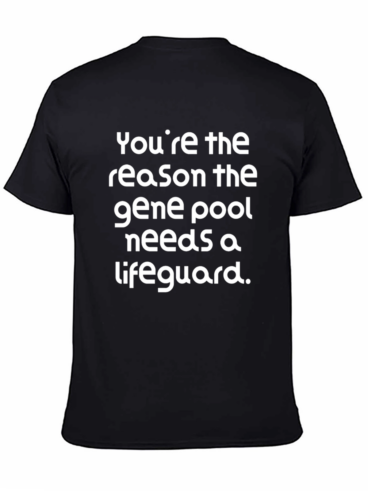 Funny Gene Pool Lifeguard Graphic Tee