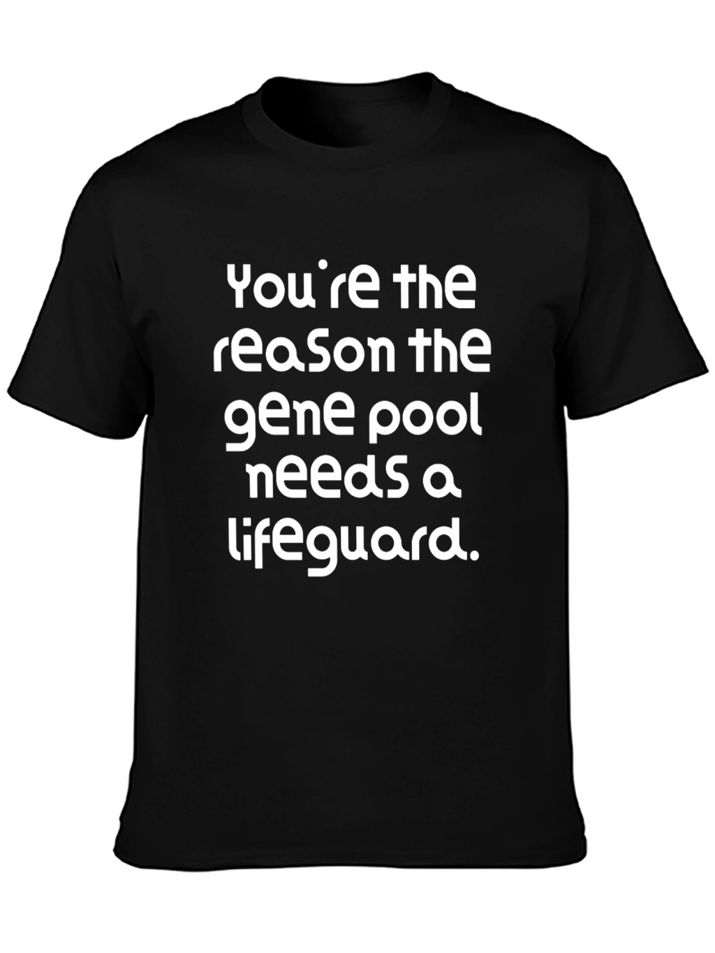 Funny Gene Pool Lifeguard Graphic Tee