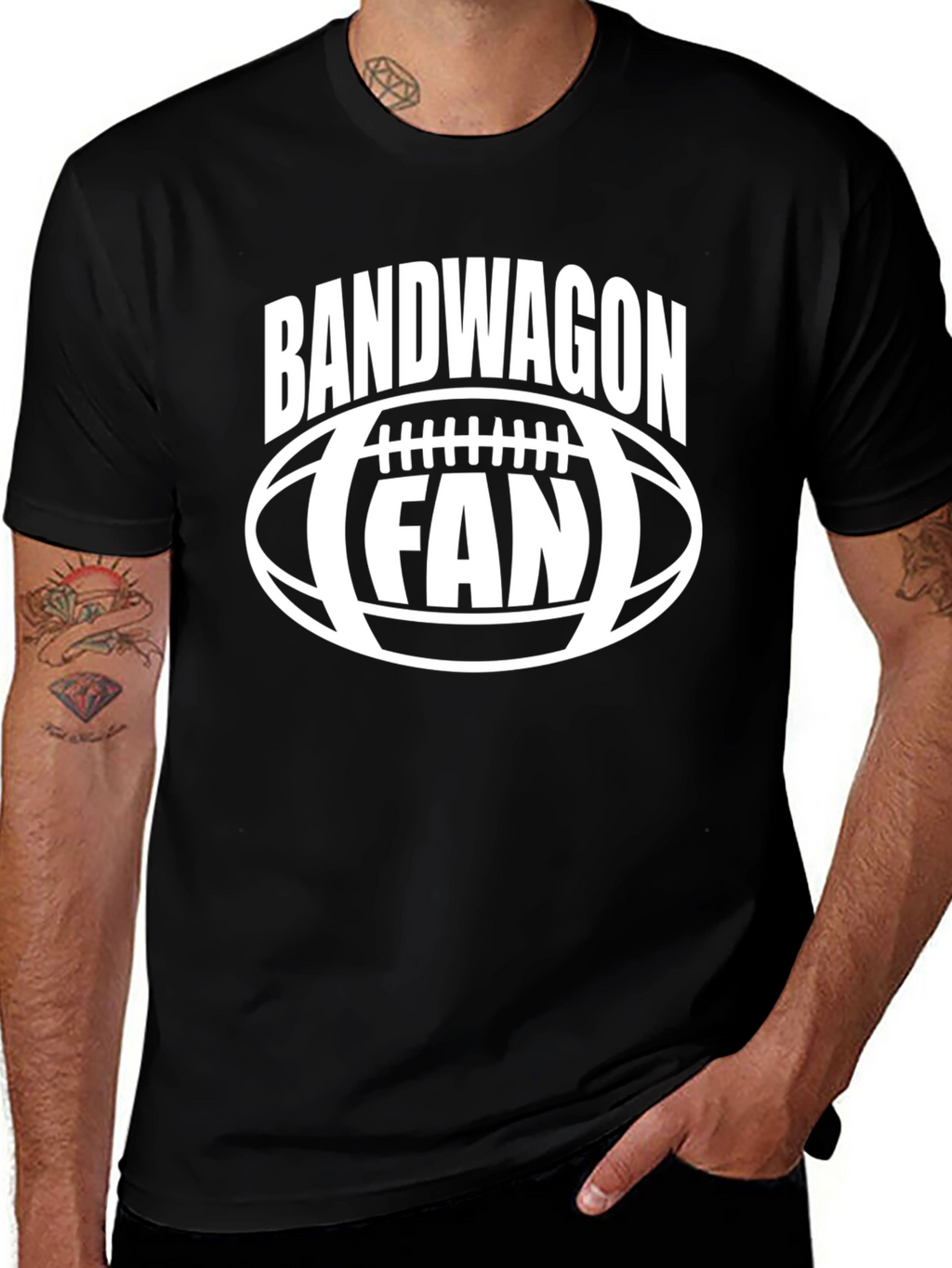 Bandwagon Fan T-Shirt: Football Lover Tee