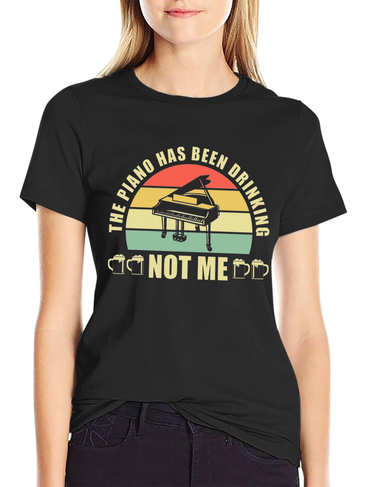 The Piano Has Been Drinking T-Shirt