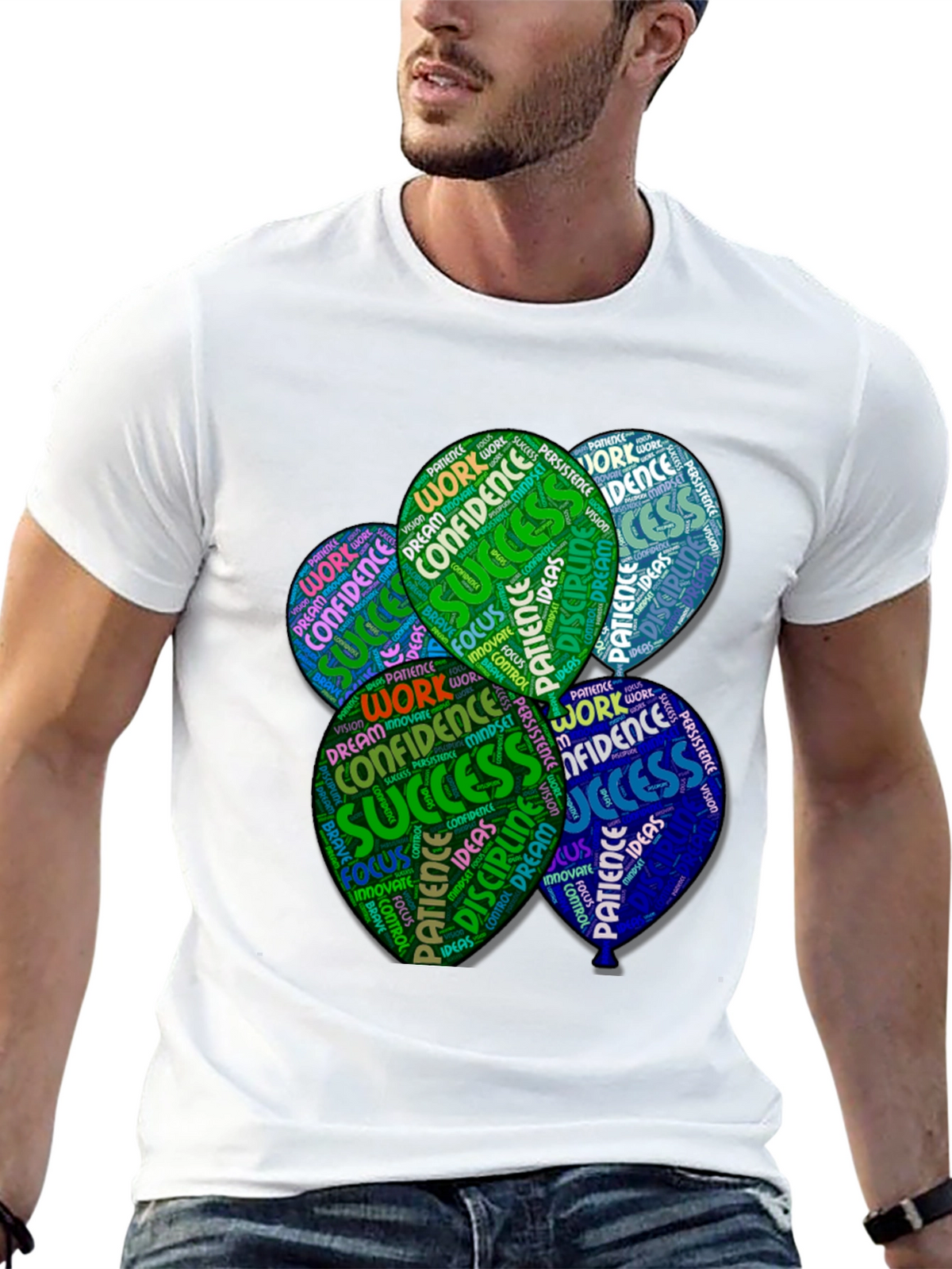 Motivational Word Balloon T-Shirt
