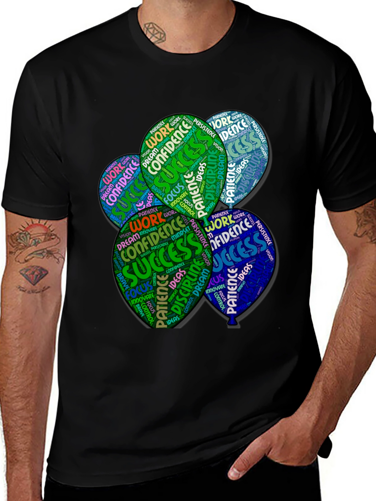 Motivational Word Balloon T-Shirt