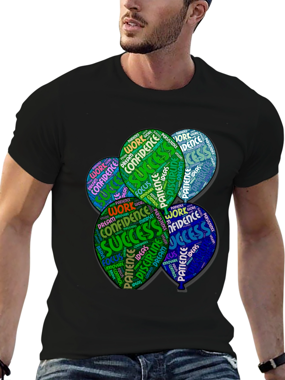 Motivational Word Balloon T-Shirt