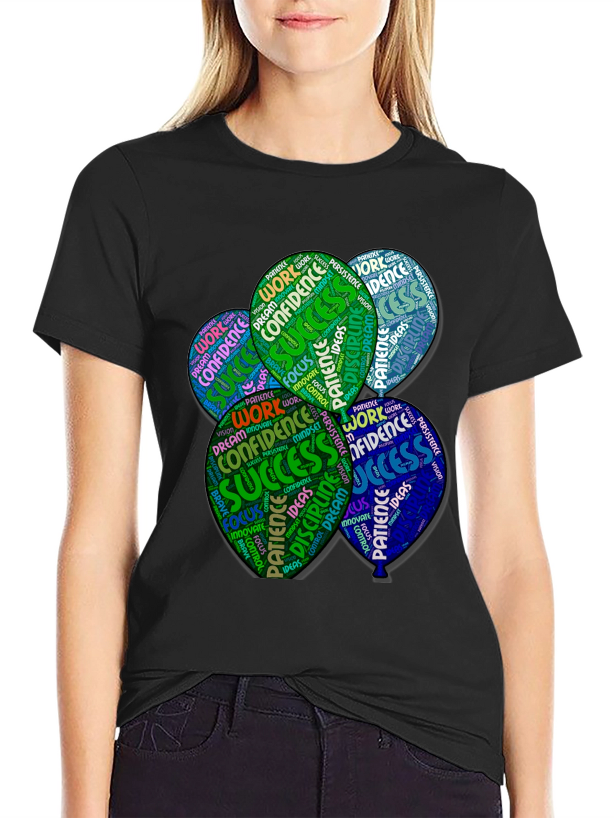Motivational Word Balloon T-Shirt