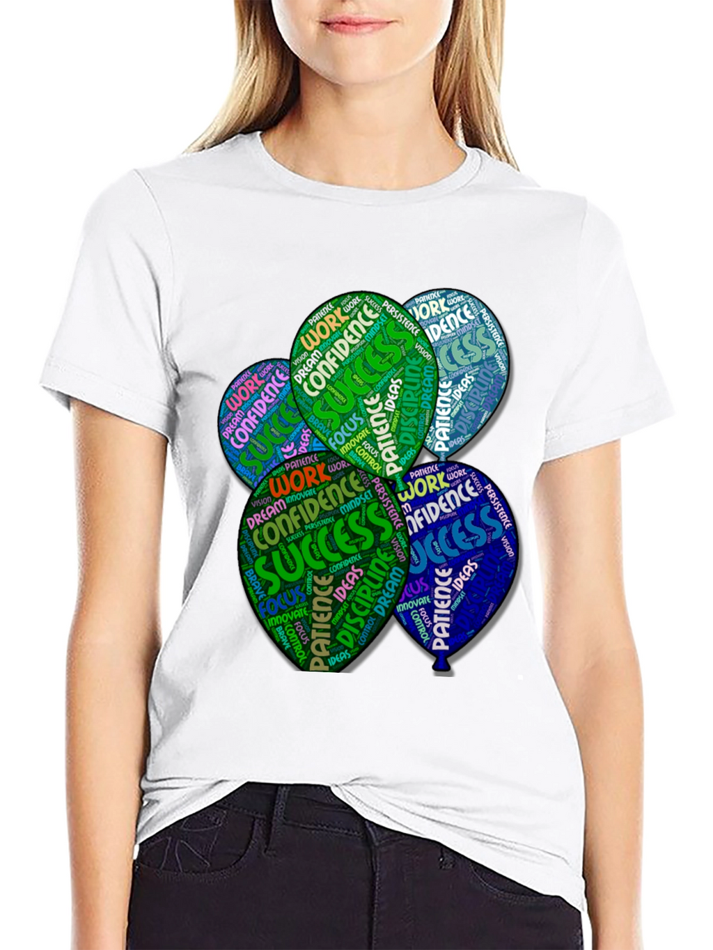 Motivational Word Balloon T-Shirt