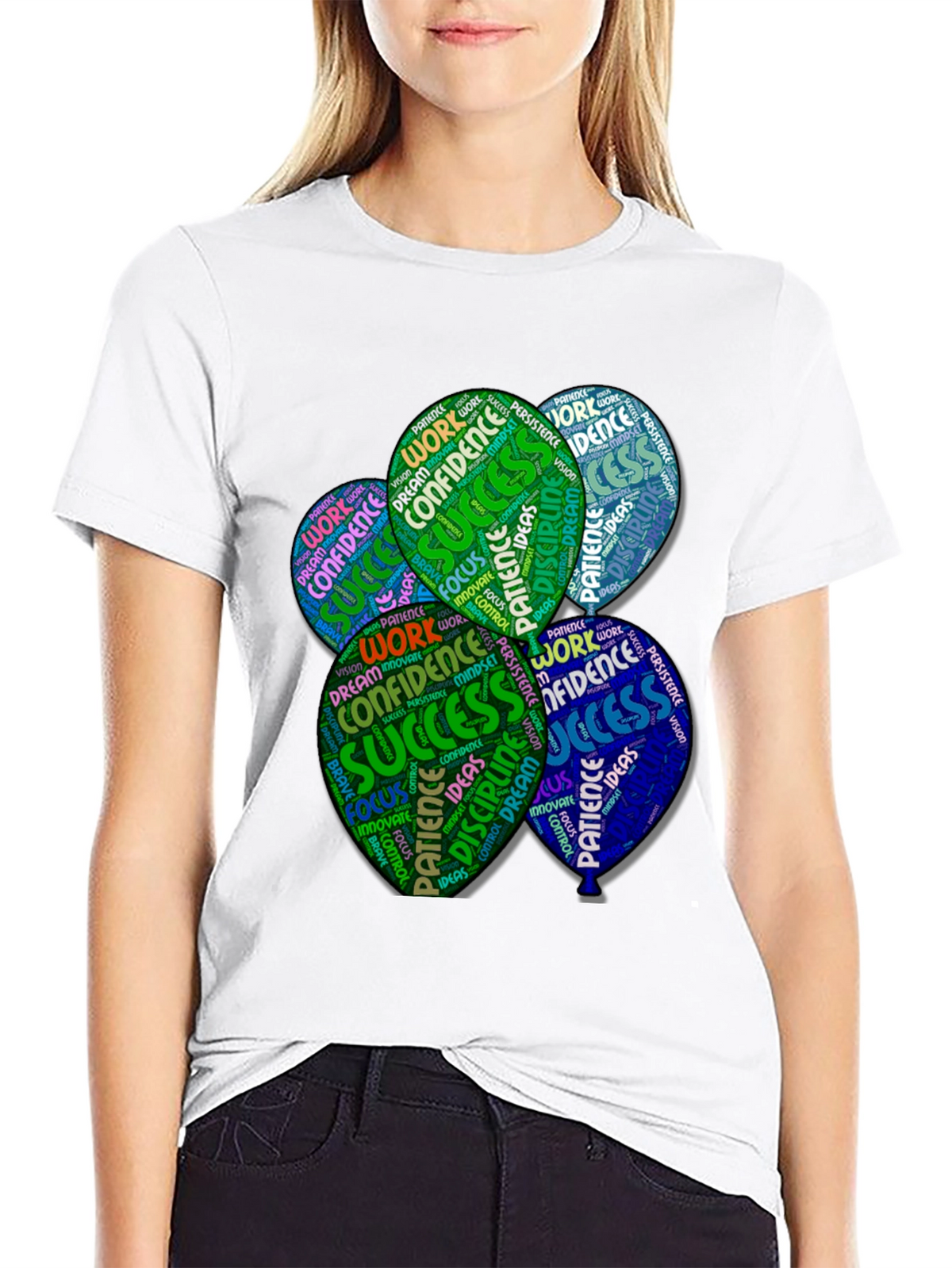 Motivational Word Balloon T-Shirt