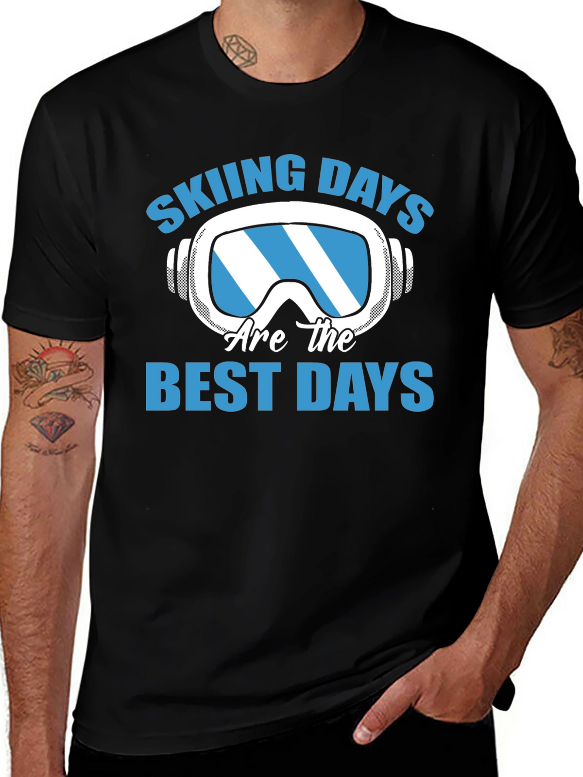 Skiing Days T-Shirt - Best Days Ever
