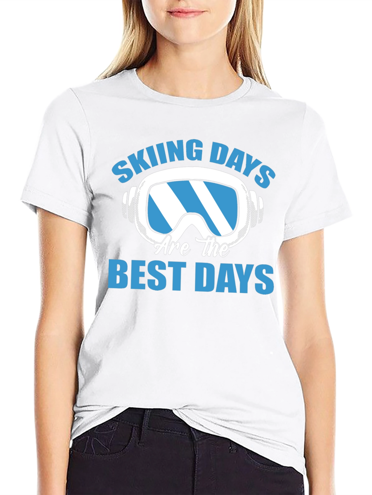 Skiing Days T-Shirt - Best Days Ever