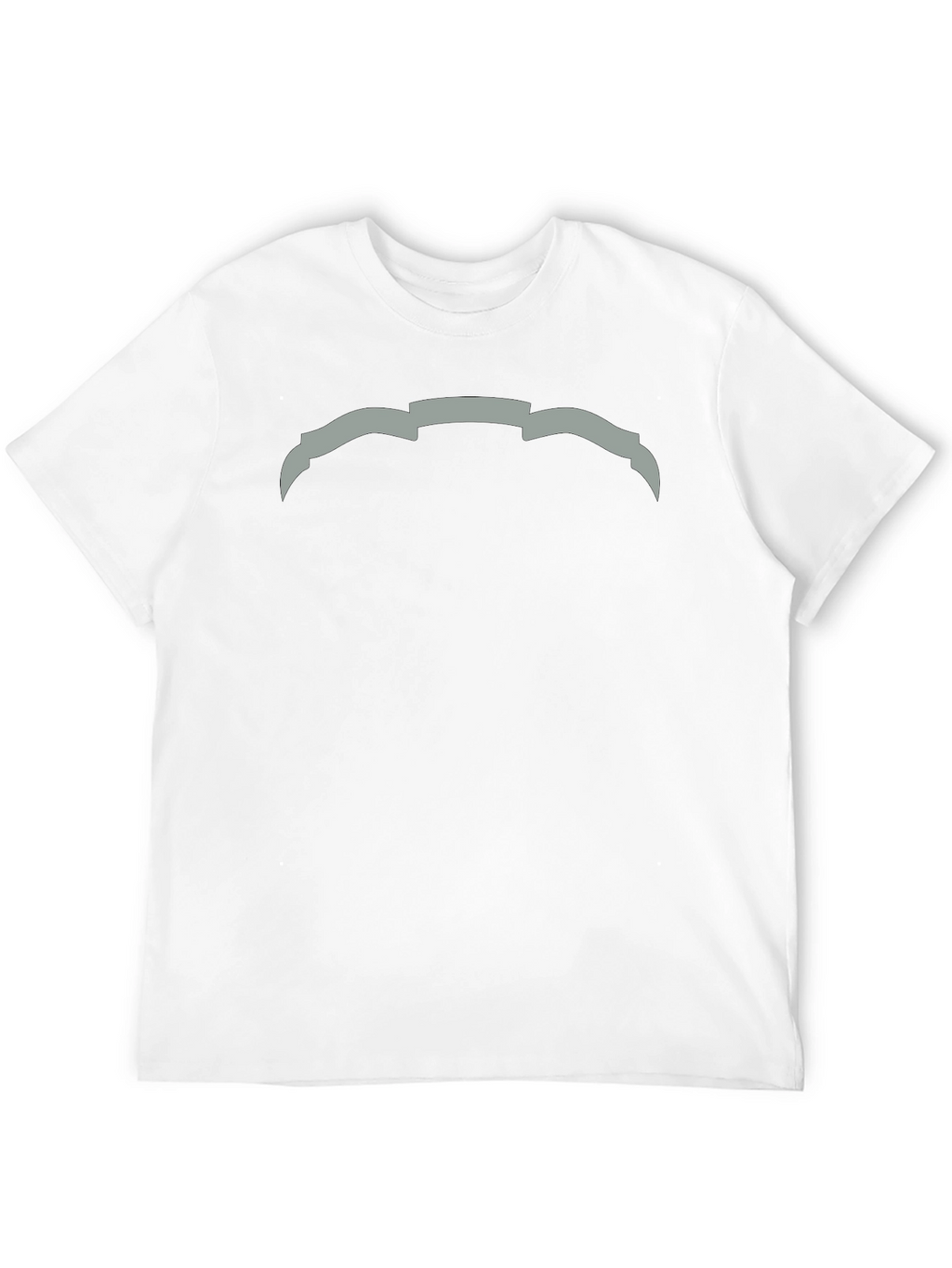 Modern Graphic Tee - Abstract Design Black Cotton Casual